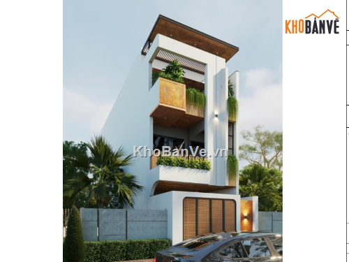 Nhà phố,Nhà phố 2 tầng,Nhà phố 5x20m,kiến trúc nhà phố