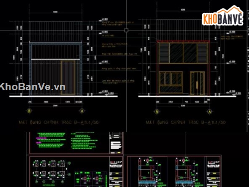 Nhà phố 2 tầng,revit nhà phố 2 tầng,nhà phố 2 tầng file revit,file revit nhà phố 2 tầng