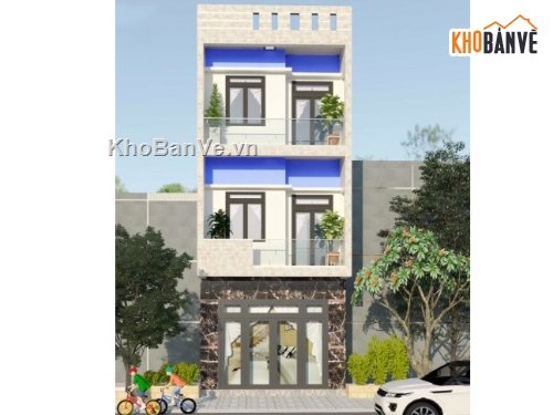 mẫu nhà hiện đại,nhà phố 3 tầng,mẫu nhà phố 3 tầng