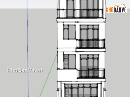 nhà phố,model nhà phố,nhà phố 3 tầng