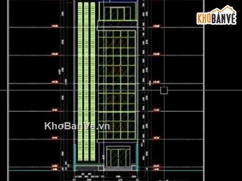 bản vẽ nhà phố 7 tầng,revit nhà phố 7 tầng,file revit nhà phố 7 tầng
