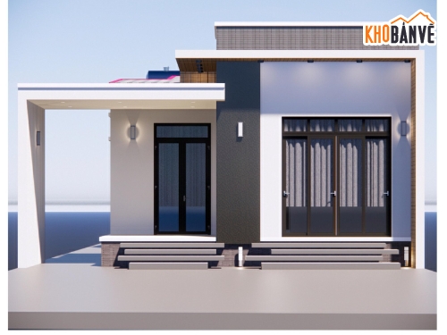 Nhà phố hiện đại,Nhà phố,8x25m
