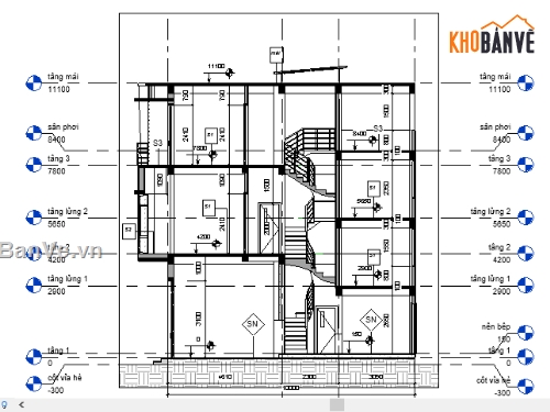 Những ngôi nhà phố lệch tầng đang ngày càng trở nên phổ biến và hấp dẫn trong việc thiết kế kiến trúc. Với phần mềm Revit, bạn có thể vẽ ra những mẫu thiết kế nhà phố lệch tầng độc đáo và sáng tạo.