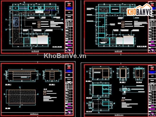 Nội thất,cad nội thất biệt thự,nội thất biệt thự cad