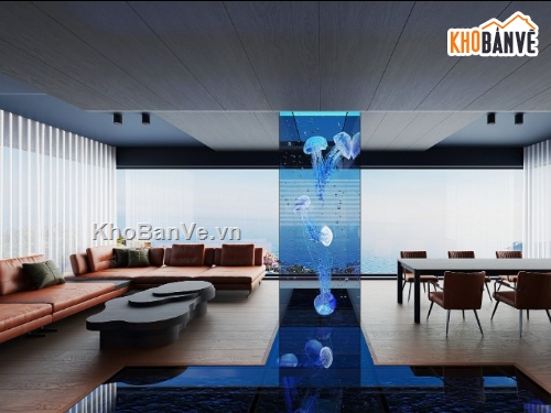 phòng khách đẹp,phòng bếp sketchup,sketchup phòng khách,khách bếp đẹp