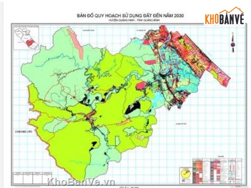 Quy Hoạch Chung,Quy Hoạch Sử Dụng Đất,Sử Dụng Đất Đến Năm 2030 Huyện Quảng Ninh
