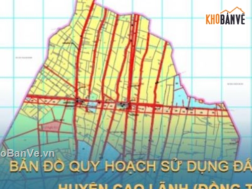 sử dụng đất,quy hoạch sử dụng đất huyện Cao Lãnh,sử dụng đất huyện Cao Lãnh Đồng Tháp