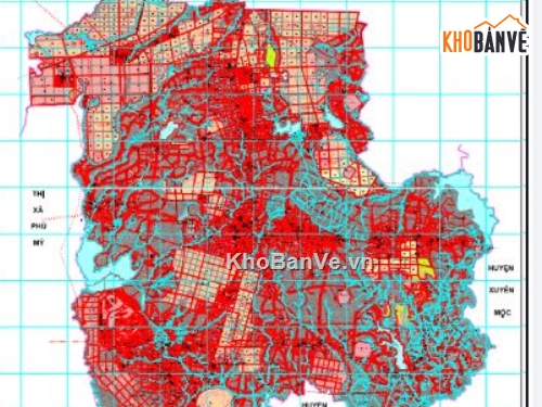 sử dụng đất,quy hoạch sử dụng đất huyện Châu Đức,sử dụng đất huyện Châu Đức