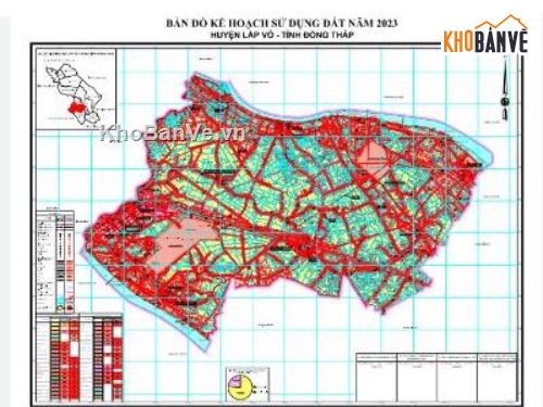 sử dụng đất,Quy hoạch sử dụng đất 2030,sử dụng đất Lấp Vò