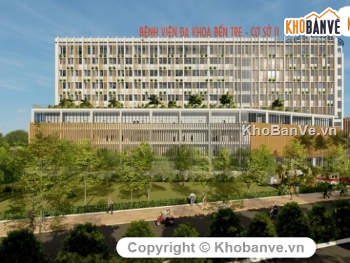 Bệnh Viện Đa Khoa,Bệnh viện 450 giường,revit bệnh viện đa khoa,bản vẽ bệnh viện đa khoa 11 tầng