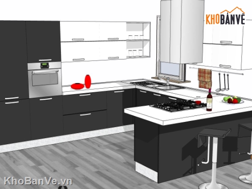 nội thất phòng bếp,model su nội thất phòng bếp,mẫu nội thất phòng bếp