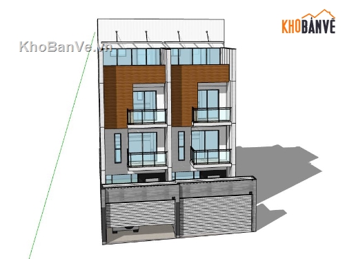 Biệt thự 3 tầng,model su biệt thự 3 tầng,file su biệt thự 3 tầng