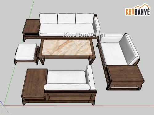 model sofa,ghế sofa,sktechup ghế sofa