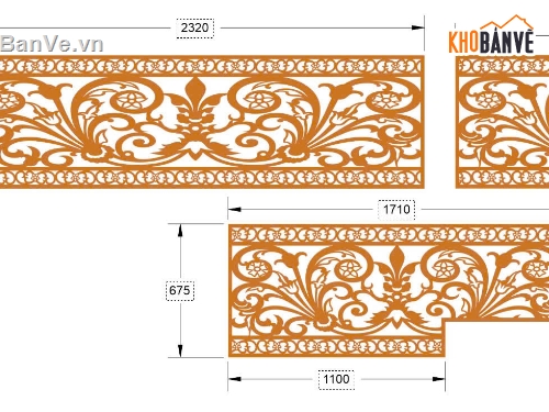 lan can cnc,lan can,mẫu lan can cnc,lan can dxf