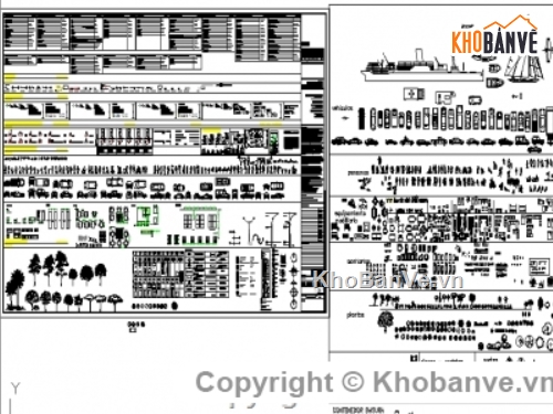 Bản vẽ autocad,cad khối,Bản vẽ