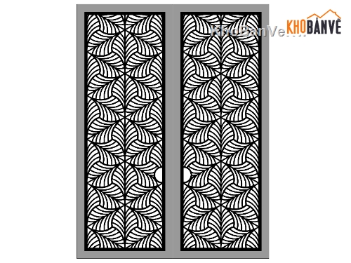 cn cổng 2 cánh,cnc 2 cánh,dxf cổng lá cnc