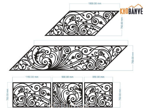 Mẫu lan can,lan can,lan can cầu,lan can cnc