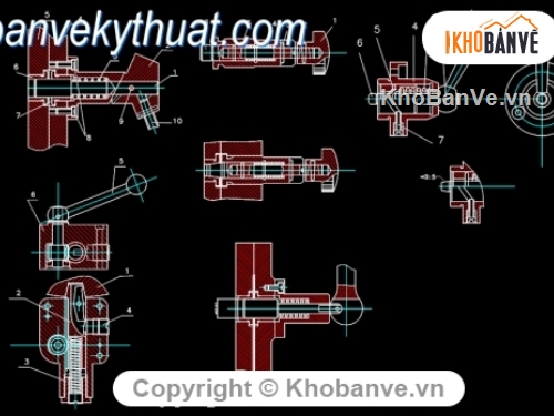 Bản vẽ,cơ khí,Bản vẽ autocad,đồ gá,bản vẽ cơ khí