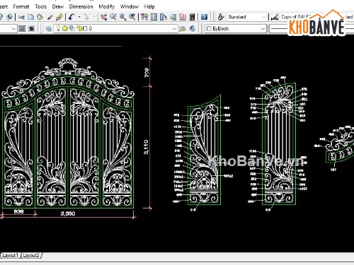 cánh cổng đẹp,cad cổng đẹp,thiết kế cổng CNC,cổng 2 cánh cnc đẹp
