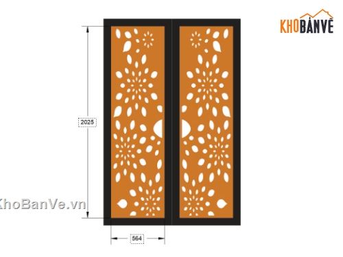 cổng 2 cánh đẹp,file cnc cổng 2 cánh,cổng 2 cánh cnc