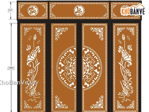 phúc lộc thọ sen,ô thoáng,cổng phúc lộc,cổng 4 cánh,cổng 4 cánh hoa sen