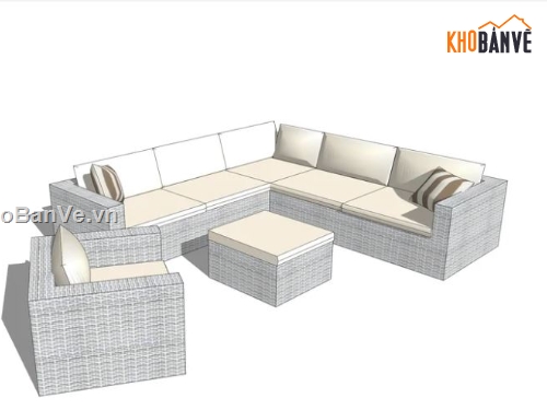 Model ghế sofa,Ghế sofa file sketchup,Model su ghế sofa,File sketchup ghế sofa