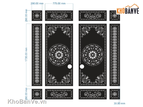 file cổng cnc,file cnc cổng 2 cánh,file cổng cnc 2 cánh