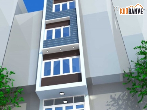 nhà 4 tầng,nhà lệch 4 tầng,4 tầng