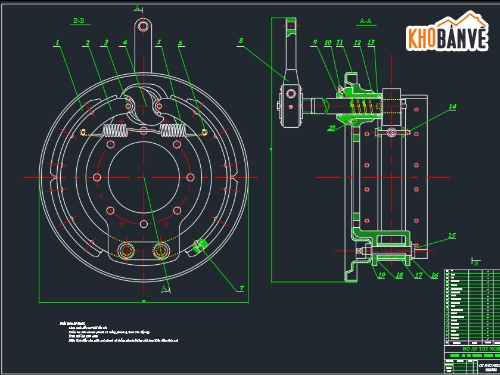 phanh ABS trên xe tải,Thiết kế,xe tải,Thiết kế 3DMAX xe,Thiết Autocad phanh ABS,Thiết kế phanh xe tải 26 tấn