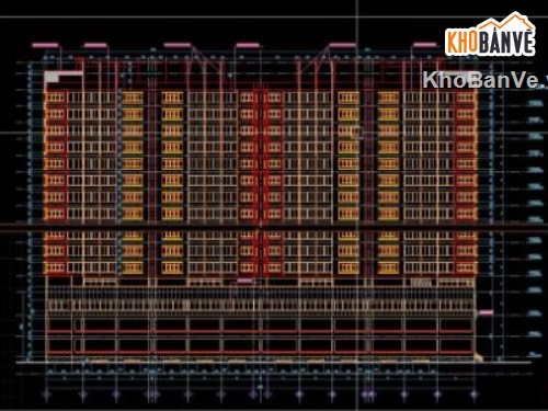 chung cư 32 tầng,file cad chung cư,chung cư file cad,autocad chung cư