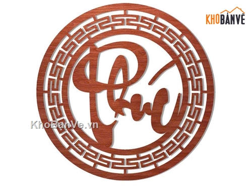 cnc chữ phúc,chữ phúc cnc,cnc phúc