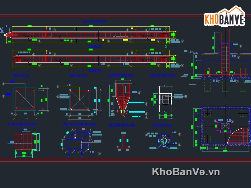 bản vẽ nền móng,tổng hợp về nền móng,file excell nền móng,thư viện nền móng,cad nền móng