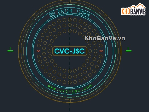 Chi tiết nắp hố ga,Composit,Nắp rãnh