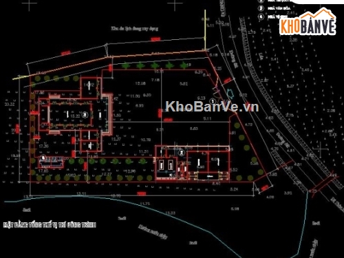 mặt bằng,Bản vẽ mặt bằng,mặt bằng nhà văn hóa