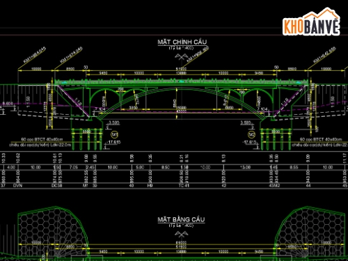 bản vẽ cầu,cầu bê tông dạng vòm,bản vẽ thiết kế cầu,bản vẽ cầu đầy đủ,bản vẽ thi công cầu,cầu bê tông cốt thép