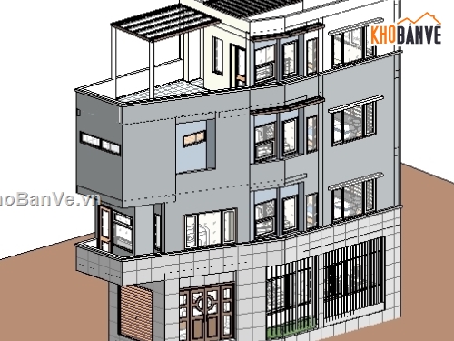Bản vẽ nhà phố,full bản vẽ nhà phố,Bản vẽ revit nhà phố,thiết kế nhà phố 3 tầng,revit nhà phố 3 tầng