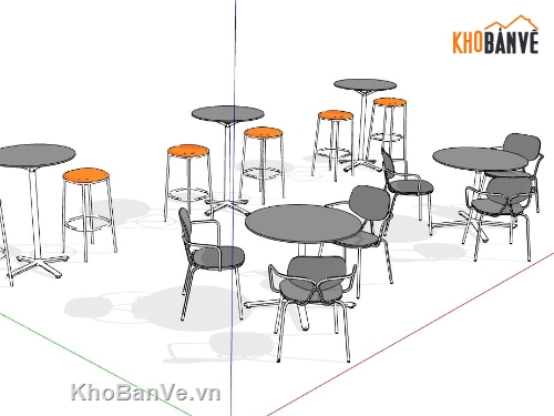 mẫu bàn mango,sketchup bàn mango,file su bàn mango,mẫu bàn đẹp