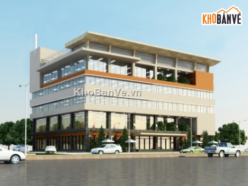 trung tâm thương mại,Trung tâm thương mại 5 tầng,file cad trung tâm thương mại