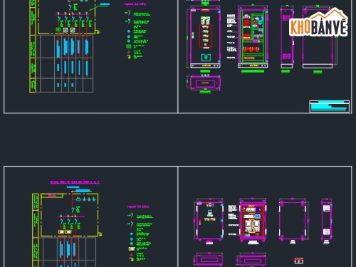 Tủ điện bơm cứu hoả chung cư,Tủ điện bơm cấp nước chung cư,Fire pump panel,Water pump panel