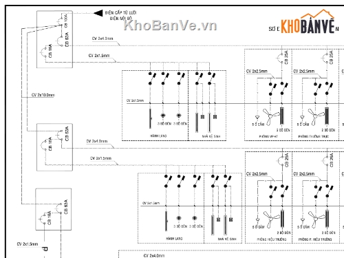 bản vẽ khối hiệu bộ,khối hiệu bộ,trường học 3 tầng