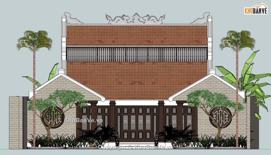 nhà thờ,file sketchup nhà thờ,sưu tầm nhà thờ họ