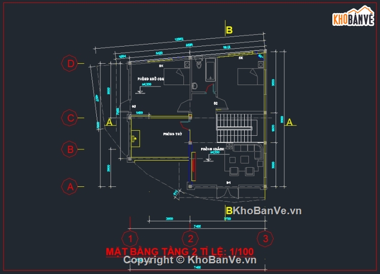 thiết kế nhà ở 2 tầng,nhà 2 tầng 8x8.3m,nhà 2 tầng 8.3x8.336m,nhà 2 tầng 9.2x12.36m,bản vẽ nhà 2 tầng