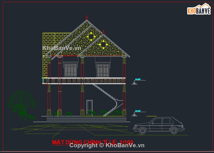 thiết kế nhà ở 2 tầng,nhà 2 tầng 8x8.3m,nhà 2 tầng 8.3x8.336m,nhà 2 tầng 9.2x12.36m,bản vẽ nhà 2 tầng