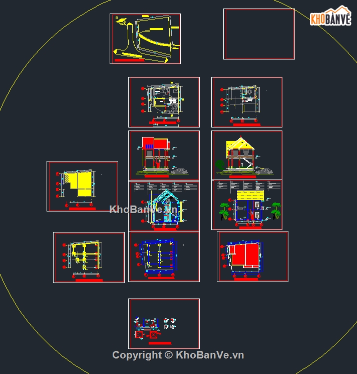 thiết kế nhà ở 2 tầng,nhà 2 tầng 8x8.3m,nhà 2 tầng 8.3x8.336m,nhà 2 tầng 9.2x12.36m,bản vẽ nhà 2 tầng