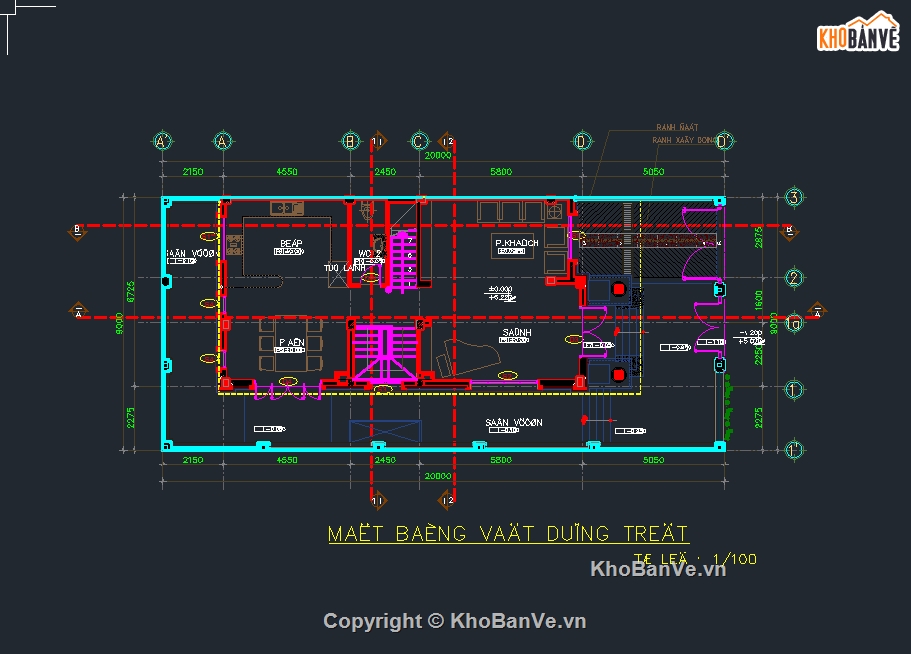 nhà mái thái,mái thái,nhà phố,nhà cấp 4,cad nhà phố,cad nhà mái thái