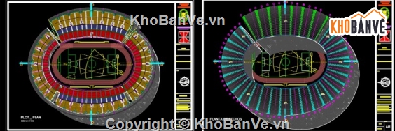 cad sân vận động,sân vận động,sân thể thao,thể thao,Autocad sân vận động