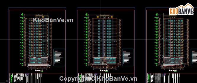 Chung cư 17 tầng,chung cư file cad,file cad chung cư,chung cư file autocad
