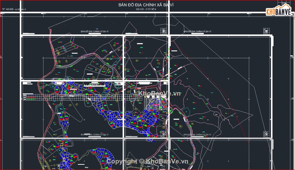Bản đồ địa chính hà nội,Bản đồ địa chính,bản đồ địa chính ba vì,file cad địa chính