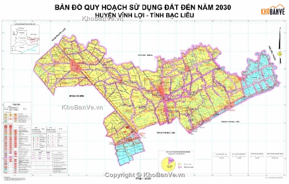 quy hoạch sử dụng đất,Bản đồ quy hoạch sử dụng đất,quy hoạch huyện,quy hoạch bạc liêu