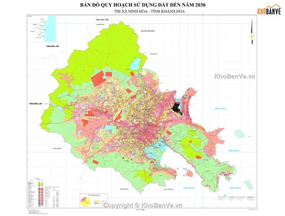 quy hoạch sử dụng đất,Bản đồ quy hoạch sử dụng đất,quy hoạch chung,quy hoạch khánh hòa
